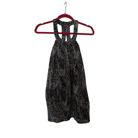 Volume One Animal Print Halter Top Junior Size S Polyester & Spandex - Picture 1 of 3